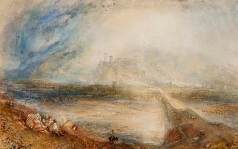 Bellinzona dalla strada per Locarno - Aberdeen Art Gallery & Museums